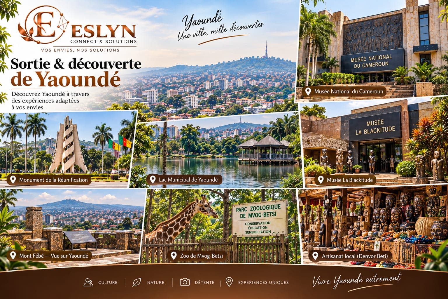 Sorties & découverte de Yaoundé
